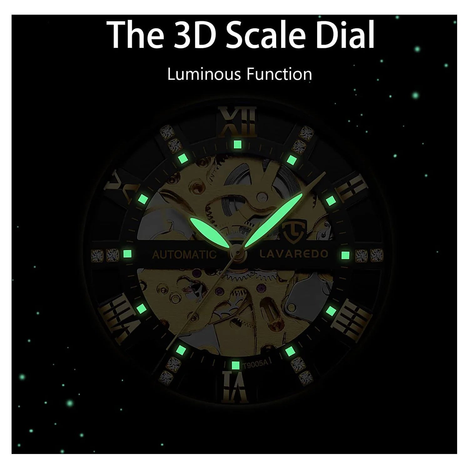 Watches for Man Automatic Mechanical Watches Self Winding Man Watch with Stainless Steel Strap Business Watches Gift for Men