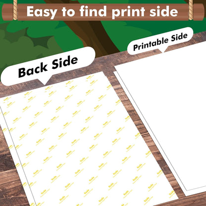 Koala Sublimation Paper 150 Sheets 8.5X11 Inches for Heat Transfer DIY Gift Compatible with Inkjet Sublimation Printer 105Gsm