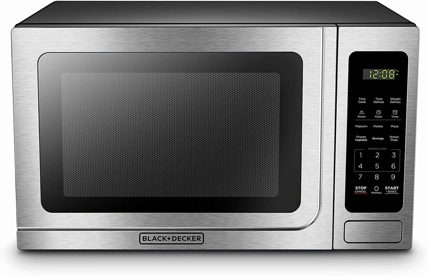 1.4 Cu Ft Countertop Microwave Ovens in Stainless Steel