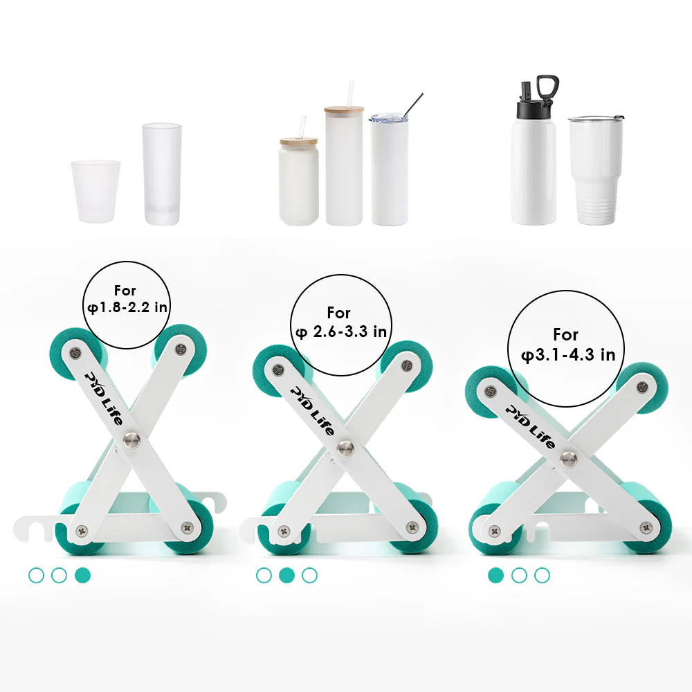 40 L Sublimation Oven Sublimation Starter Beginner Kit Bundle with 20 OZ Sublimation Tumblers,Cup Tumbler Cradle,Shrink Wrap Films and Heat Blower Foldable Handle