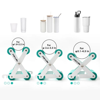 40 L Sublimation Oven Sublimation Starter Beginner Kit Bundle with 20 OZ Sublimation Tumblers,Cup Tumbler Cradle,Shrink Wrap Films and Heat Blower Foldable Handle