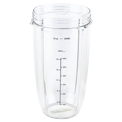 32 Oz. Tall Colossal Cup Replacement Part Compatible with Nutribullet 600W & 900W Blenders