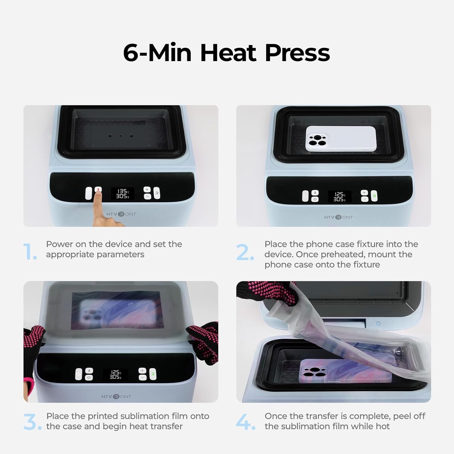 H17 Phone Cases Heat Press Vacuum Heat Press Machine for Phone Cases (Compatible with Android)+  Auto Tumbler Heat Press Machine