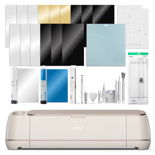 Cricut - Maker 4 + Starter Bundle - Seashell