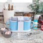 Ice Cream Maker - 2QT Ice Cream Machine Makes Sorbet, Gelato, Ice Cream, and Frozen Yogurt - Kitchen Appliances and Gadgets