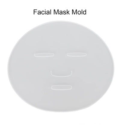DIY Face Mask, Mask for Fruit and Vegetables Maker Machine, Silicone Reusable Mask Making Plate Skin Care Mask Machine Accessory