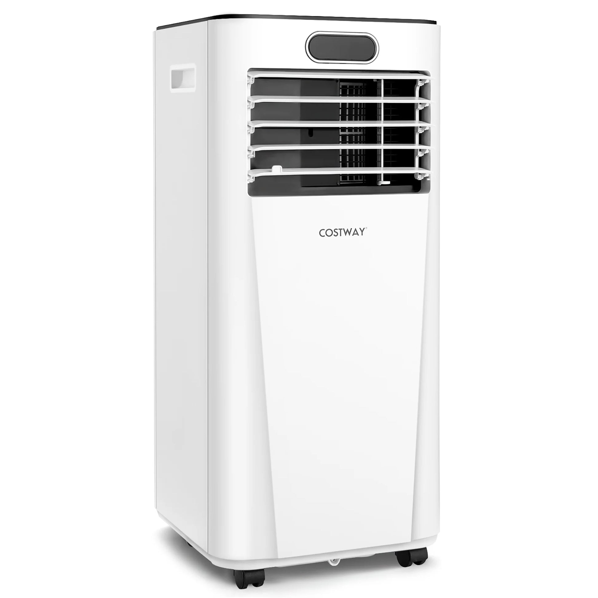 6000 BTU 350 Sq Ft Portable Air Conditioner with Remote Control, White