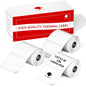 Phomemo Labels- 3 Rolls M110/M100/M220/M221/M150/M250/M108 Thermal Labels 1.57"X1.18"(40X30Mm), M110 Label Multipurpose Square Self-Adhesive Paper, Name Labels for Kids, School, 230 Label/Roll