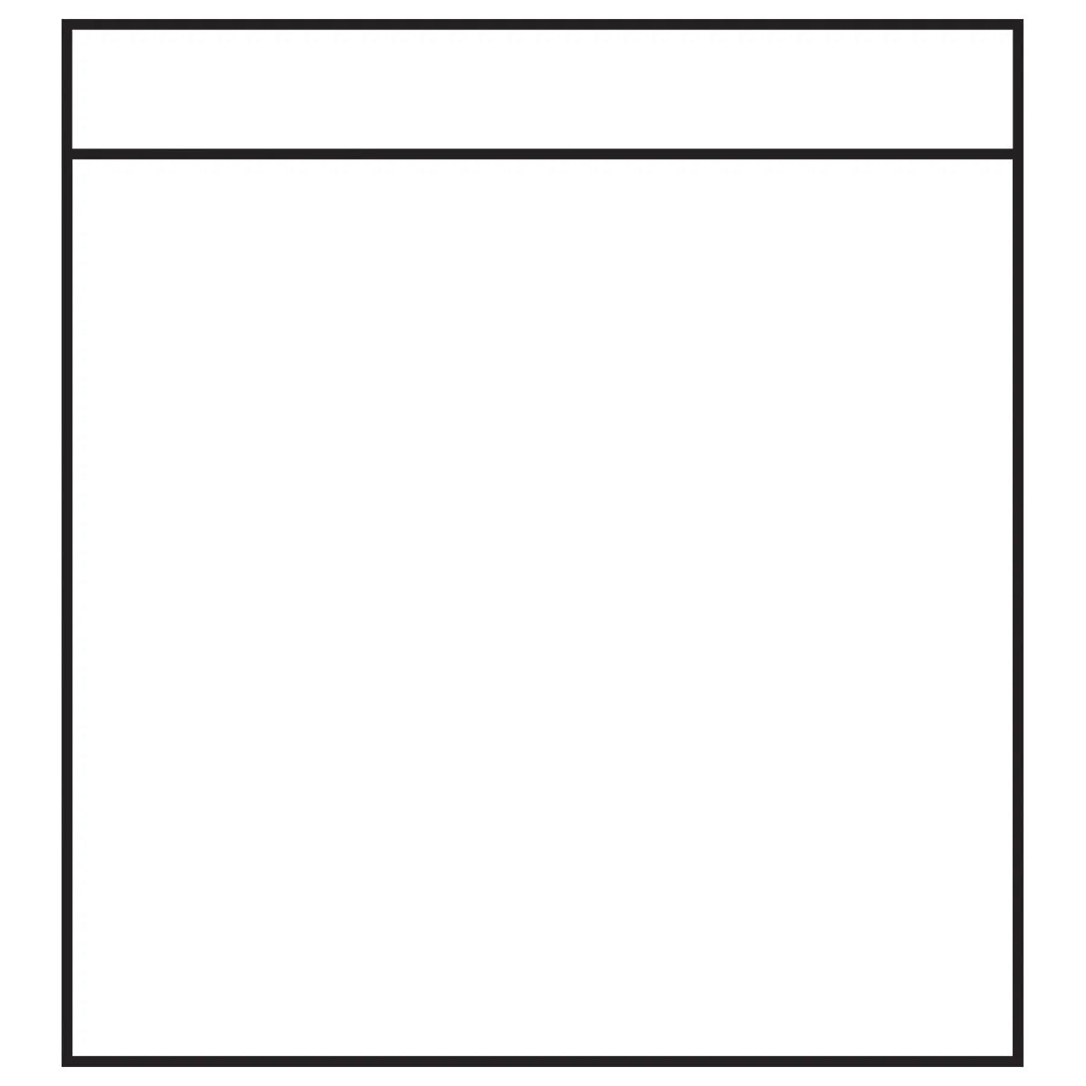 We R Fuse Photo Sleeve Waterfall Sleeves 20/Pkg-4"X4"