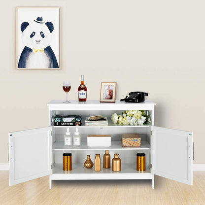 Kitchen Storage Cabinet Sideboard Free Standing Dining Furniture for Home