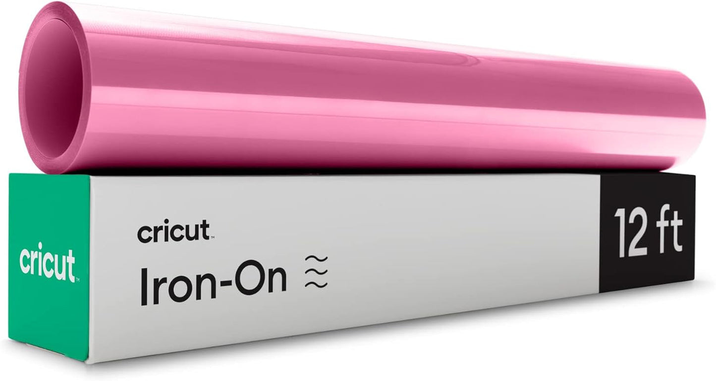 Cricut Iron-On (12 Ft), Pink