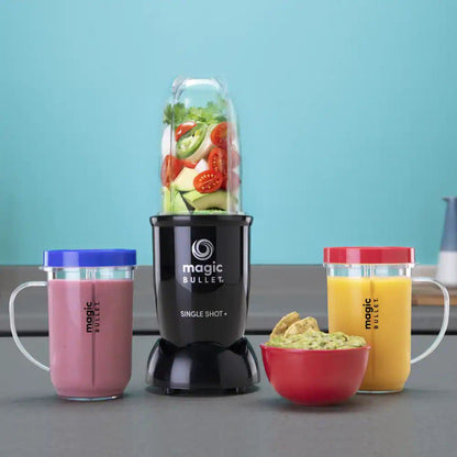 Single Shot Blender Bpa-Free, Black, 300 to 550Ml