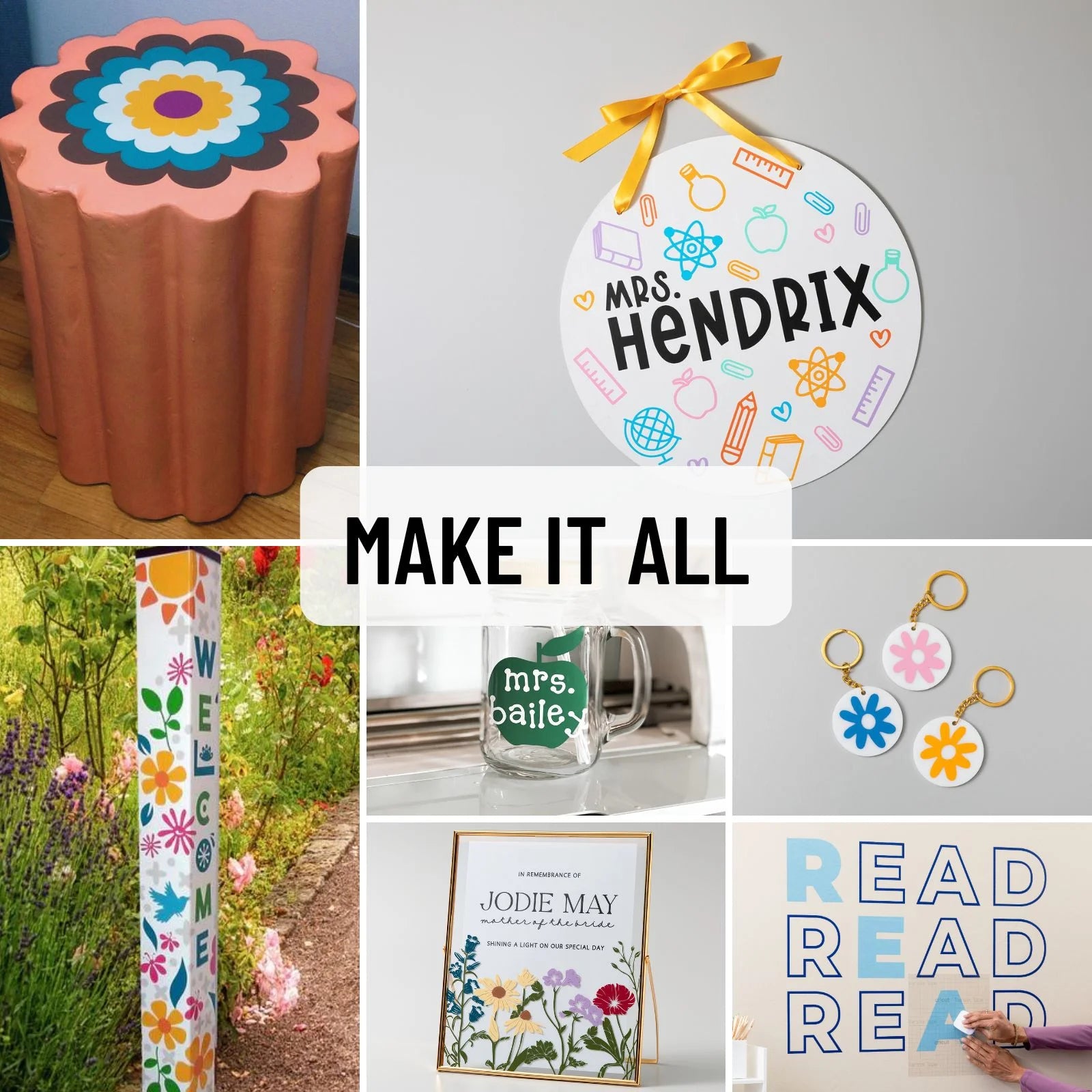 Explore 3 Craft Cutting Machine with Vibrant Vinyl 20 Sheet Pack Bundle