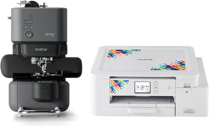 Brother Skitch Single-Needle Embroidery Machine and SP1 Sublimation Printer