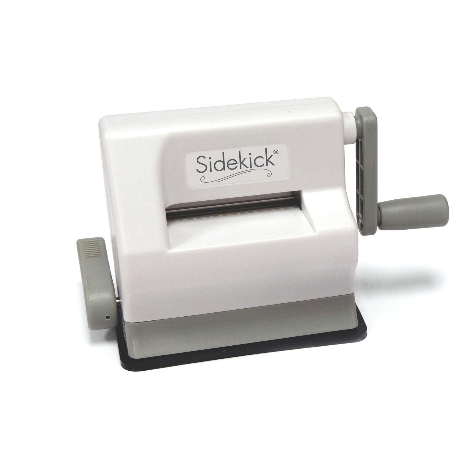 Sizzix Sidekick Starter Kit 661770 Portable Manual Die Cutting & Embossing Machine for Arts & Crafts, Scrapbooking & Cardmaking, 6.35 Cm Opening, 2.5" Opening, White