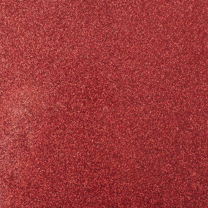 ® Glitter Iron-On™ Vinyl, Red, 12" X 19"