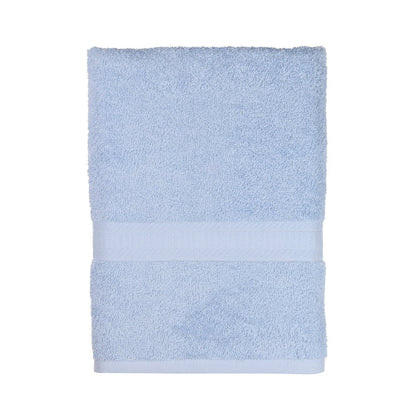 Solid Bath Sheet, Blue Shell