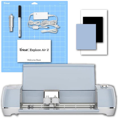 Explore Air 2 Blue Machine Bundle Iron on Vinyl Pack Tools Pen Design Guide