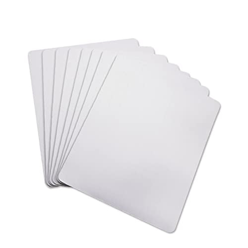 30 pcs Mouse Pad Sublimation Blanks for Heat Press Printing, Rubber Crafts Sublimation Blank Mousepad White 24x20x0.2cm