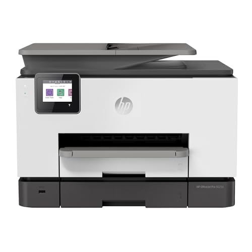 HP OfficeJet Pro 9135e Wireless All-in-One Color Inkjet Printer, Print, scan, Copy, fax, ADF, Duplex Printing Best for Office, 3 Months of Ink Included (404M0A)