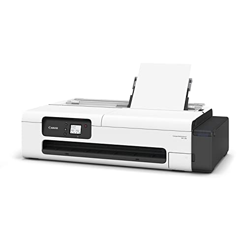 Canon imagePROGRAF TC-20M 24" Large Format Poster & Plotter Printer - Scanner Included - Enlarge Copies - Compact - Automatic Roll & Cut Sheet Paper Feeder, Ships with 280ml of Ink - USB, Wi-Fi, LAN