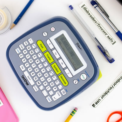 P-Touch PT-D200G Label Maker with Tape, Easy-To-Use Home & Office Labeling Solution