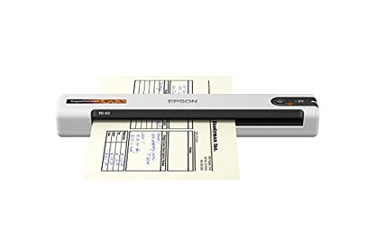 Epson RapidReceipt RR-60 Mobile Receipt and Color Document Scanner with Complimentary Receipt Management and PDF Software for PC and Mac