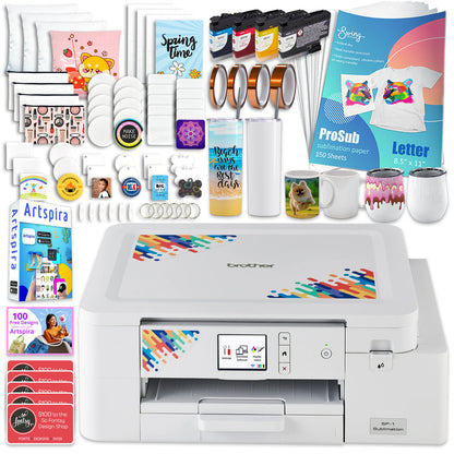 Brother SP-1 Sublimation Printer with Deluxe Starter Bundle