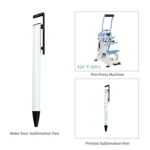 PYD Life Pen Heat Press Attachment for Making Pens Sublimation,Pen Heater Replacement Heating Element for Blue Combo Heat Press Machine