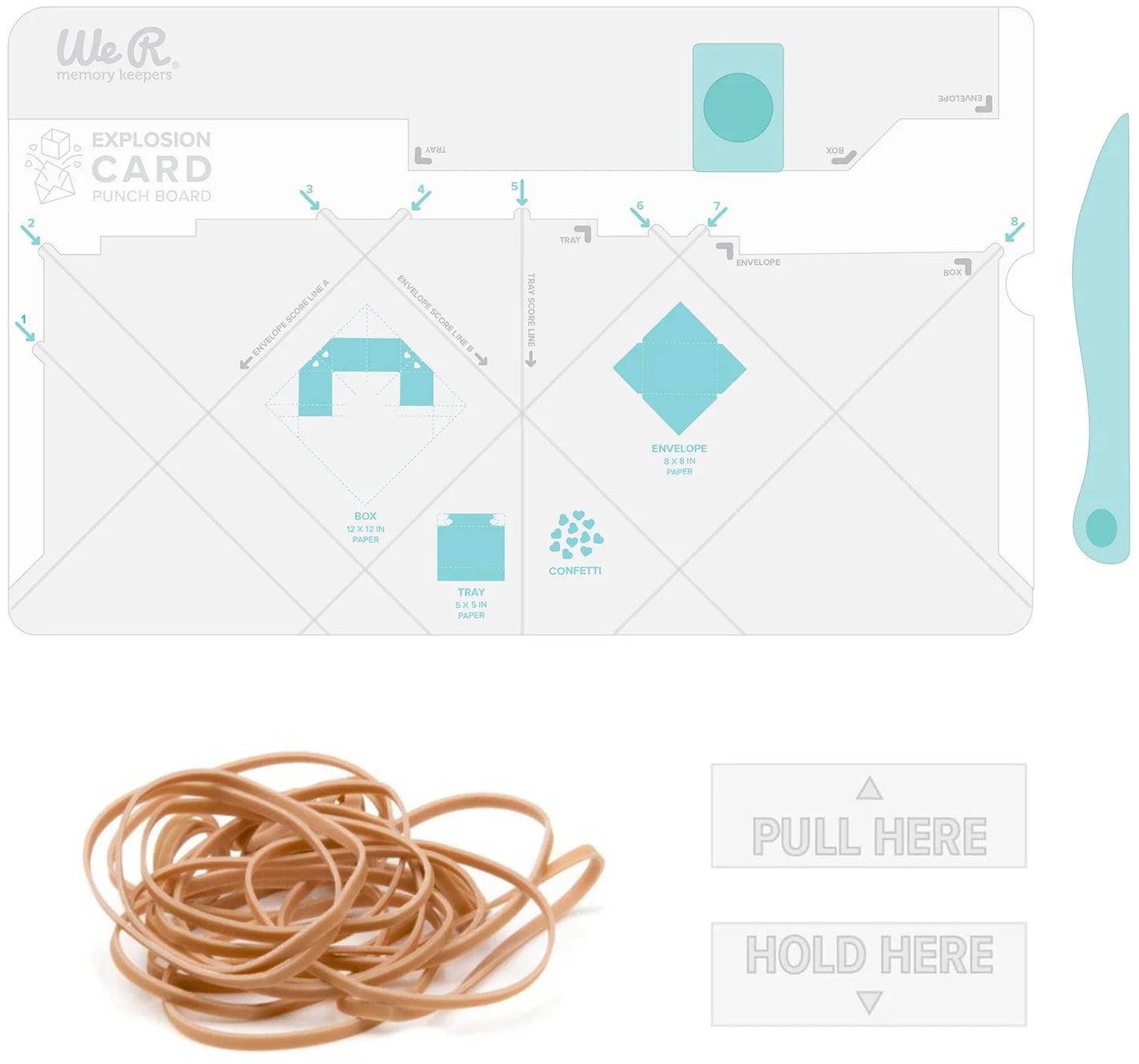 Punch Board-Explosion Card