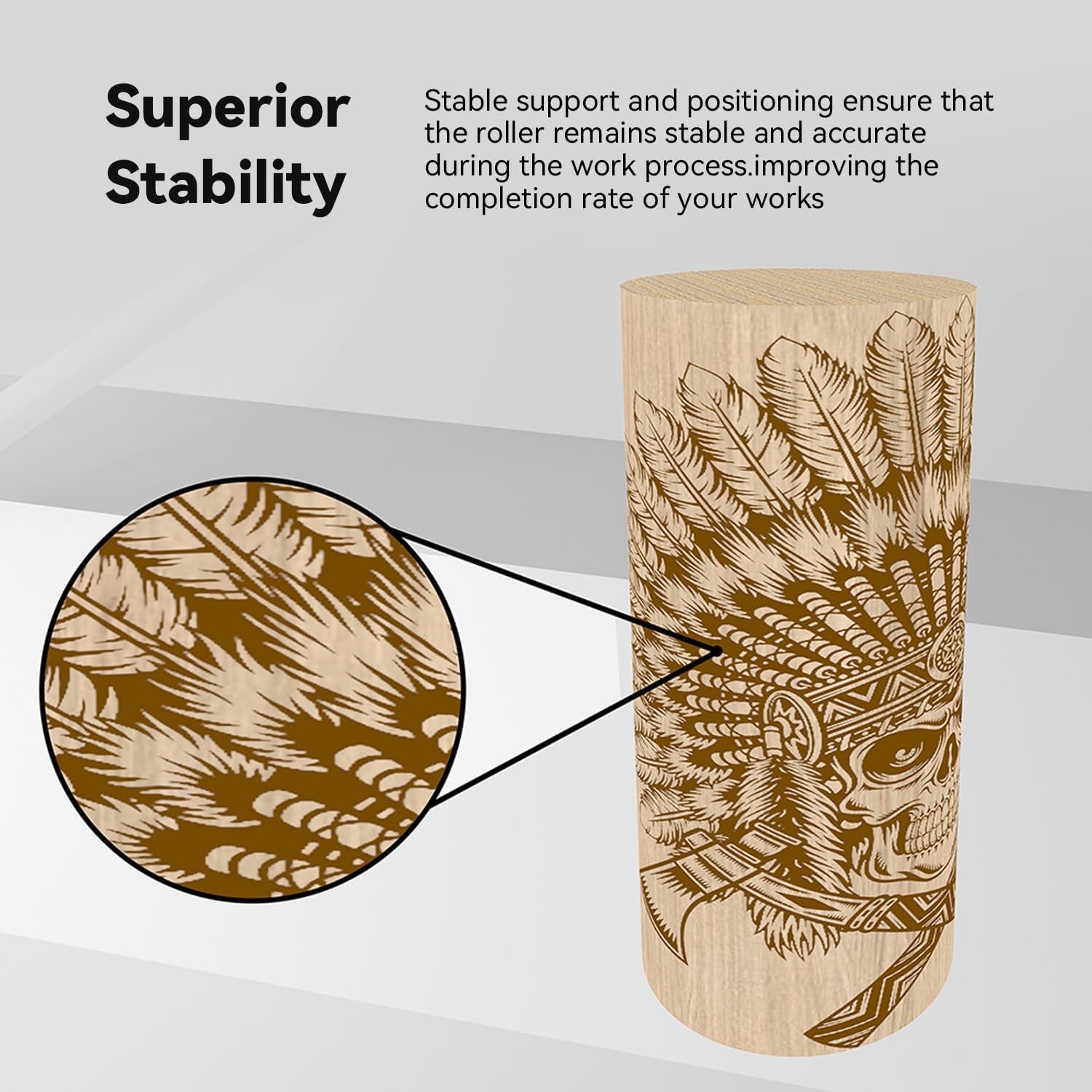 Longer Laser Engraver'S Rotary Roller Lift Stand Allows for Height Adjustment, Making It More Effectively Compatible with the Rotary Rollers of Most Laser Engravers.