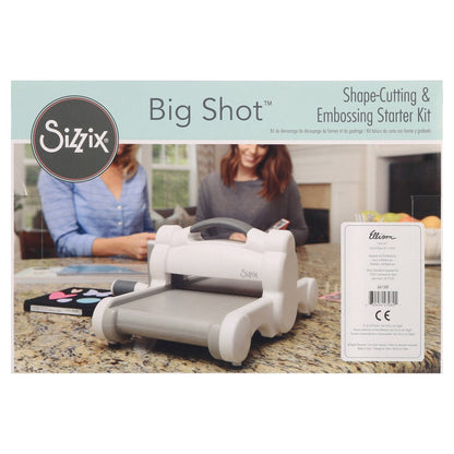 Big Shot Starter Kit (White & Gray) by Ellison (US Version)