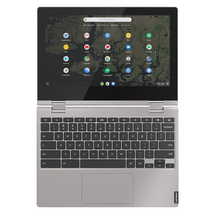 Chromebook C340 - 11.6" Touchscreen - Intel Celeron N4000 - 4GB - 32GB Emmc - Platinum Grey - Chrome OS - 81TA0010US