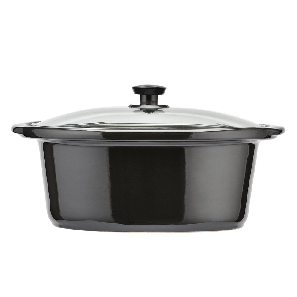 6 Quart Oval Slow Cooker, Stainless Steel Finish, Glass Lid, Model # MS54100112168S