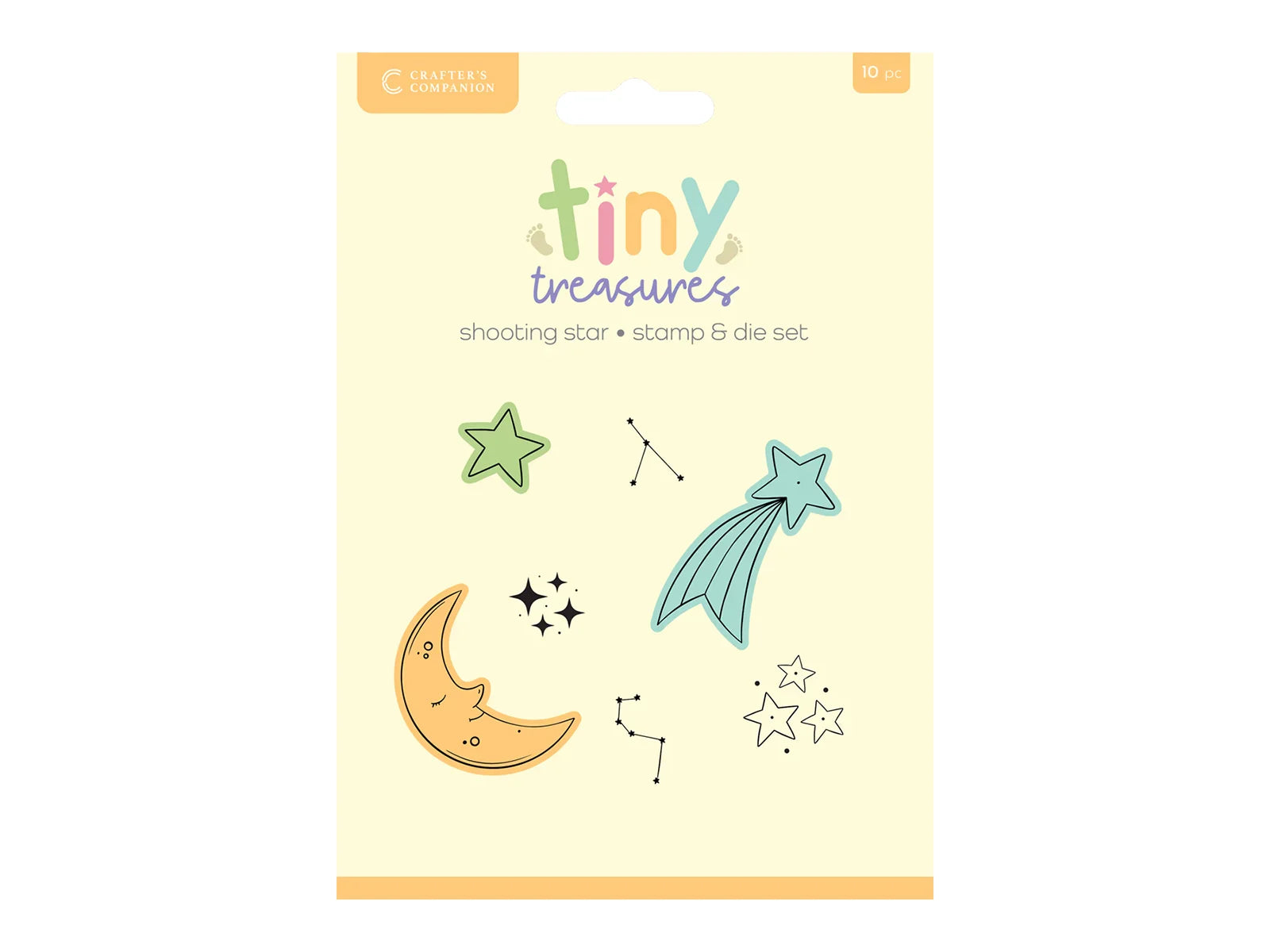 Crafter’S Companion Tiny Treasures Collection Stamp & Die - Shooting Star