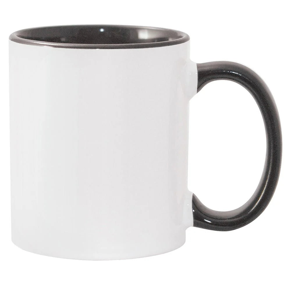 HPN ORCA Premium 11 Oz. Inner + Handle Sublimation Ceramic Mug - 36 per Case