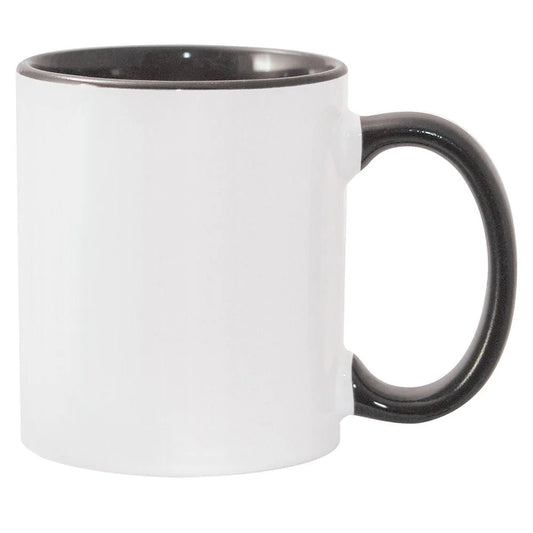 HPN ORCA Premium 11 Oz. Inner + Handle Sublimation Ceramic Mug - 36 per Case