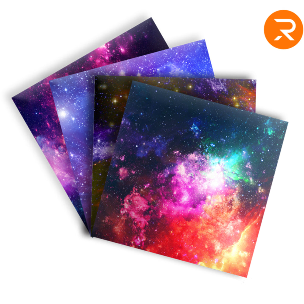 13 Sheets 8.5" X 12" Galaxy Heat Transfer Vinyl Bundles Iron on for T-Shirts and Heat Press Machine, Clothing and Textiles, Easy Transfers