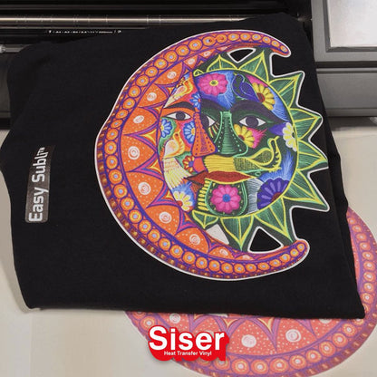 Easysubli Sublimation Heat Transfer Vinyl 8.4" X 11" - 100 Pack