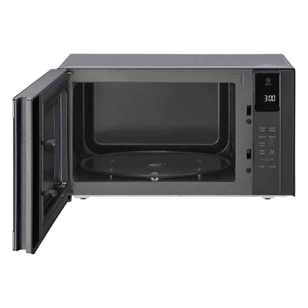 Neo Chef 1.5 Cu. Ft. Countertop Microwave Oven, 1200 Watts, Stainless Steel