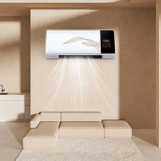 12000 BTU Mini Split Air Conditioner & Heater, 115V Energy Saving Wall Mounted Ductless AC Unit Cools up to 800 Sq. Ft, Space Heating, Quiet, White