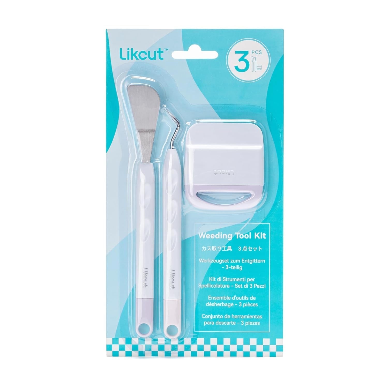 Portable Vinyl Cutter with Weeding Tools Set, Craft Weeding Tool Kit for Vinyl, Iron-On & Paper Projects, 3Pcs Weeding Kits