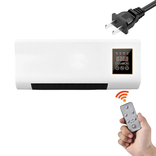 Air Conditioner, Wall Mounted Air Conditioner and Heater, Portable Air Conditioners No Windows Needed,Mini Split Heating System Air Supply Fan Unit, Remote for Bedroom Indoor Living Room