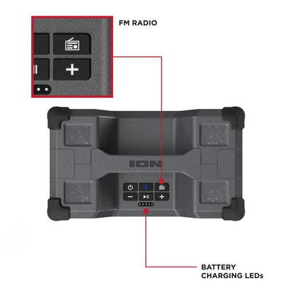 Trailblazer Summit - Rugged Portable All-Weather Bluetooth Speaker