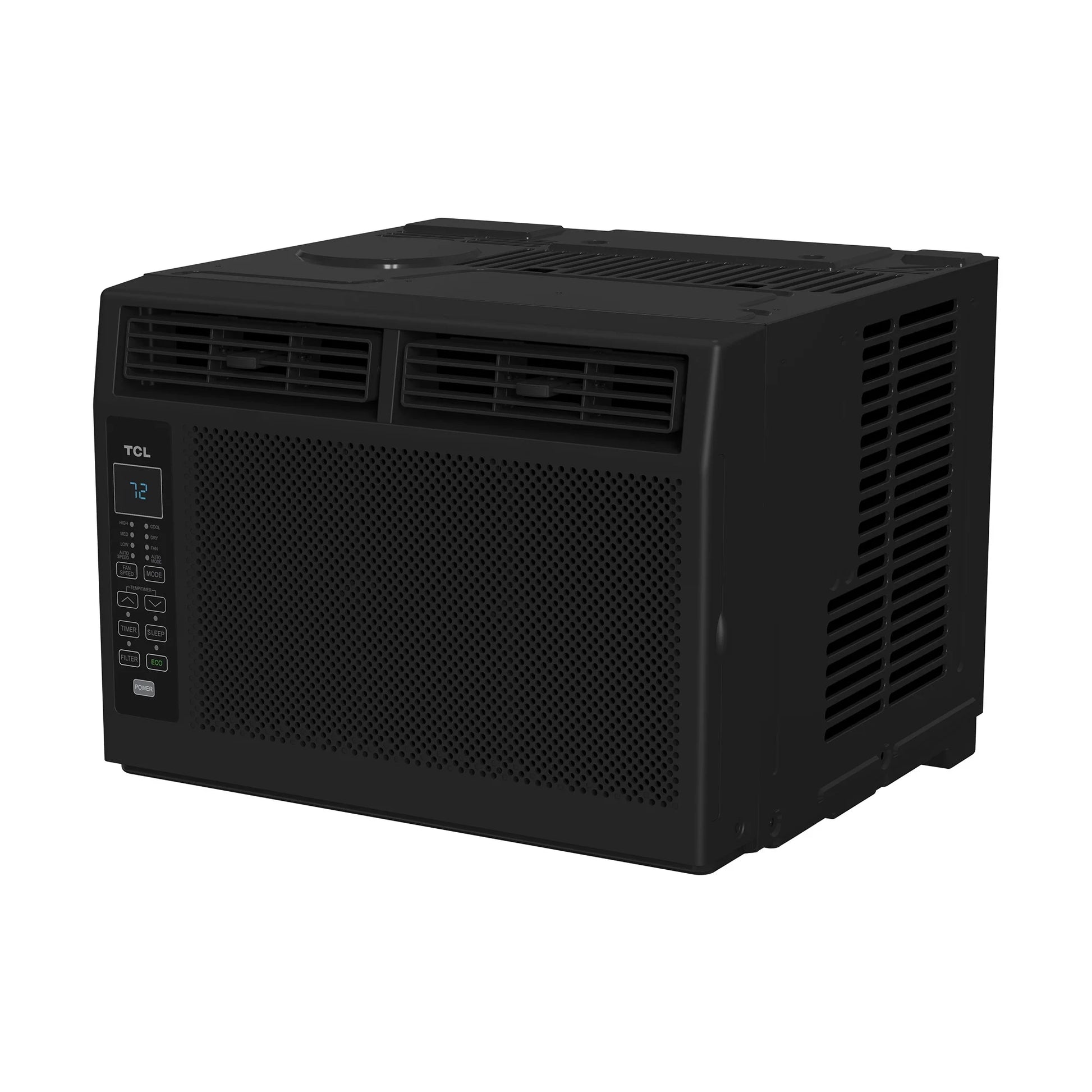 5,000 BTU Window Air Conditioner (Black) - 150 Sq Ft, LED Display, Included Remote, Compact, Dorm Friendly - W5W3M-B