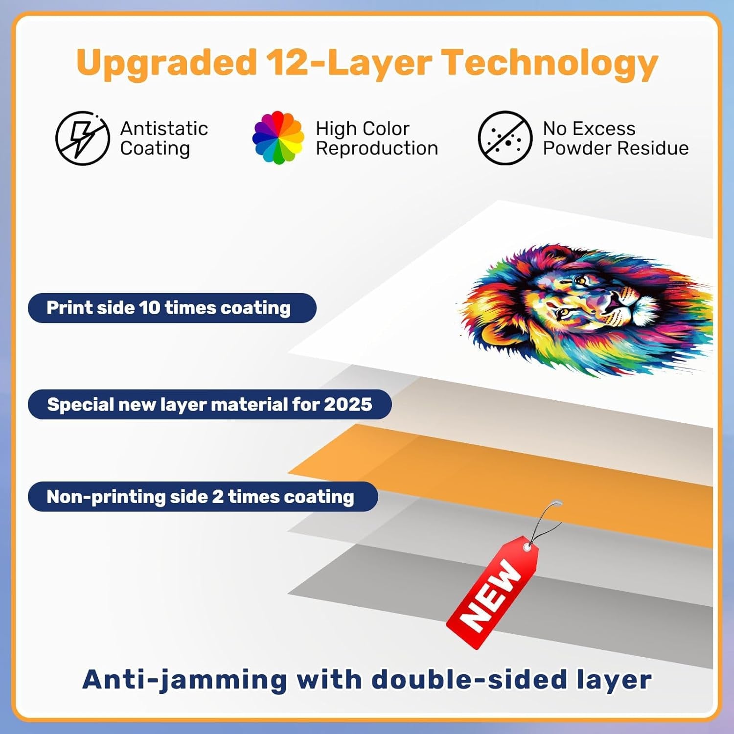 DTF Transfer Film Roll 13 Inch × 328Ft, A3+ PET Film, Matte, Cold & Hot Peel Compatible, Double Sided Coated DTF Film for A3 DTF Printer, R1390, M1630, XP600, L1800(13In*328Ft Matte)