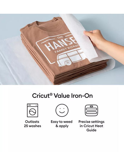 Value Iron-On Heat Transfer Vinyl - 12 in X 20 Ft