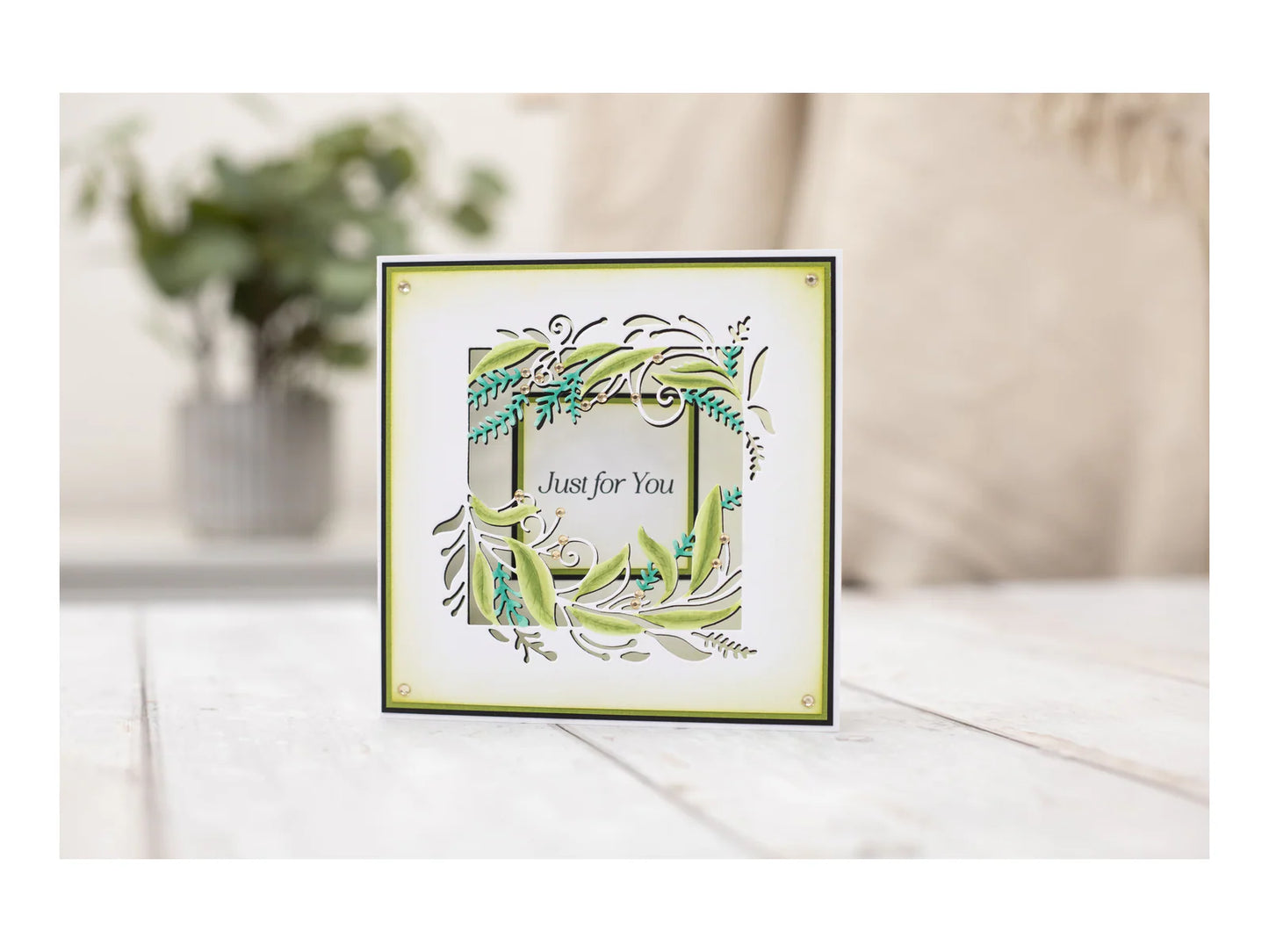 Crafter'S Companion Stamp and Die Set - Wishing You Happiness