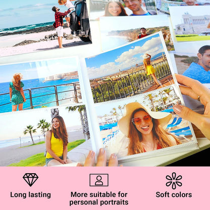 Matte Photo Paper 8.5" X 11" - 69Lb Photo Paper for Inkjet Printer Paper, Ideal for Portrait Photography, 20 Sheets, Smudge-Proof