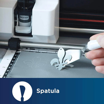 Brother Scanncut Complete Crafting Accessories Set: Spatula and Hook Set, Scraper Tool, Brayer Roller
